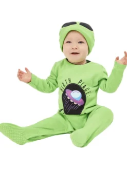 Grøn Alien Baby
