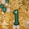 Grøn Tal Ballon 86 cm - 1