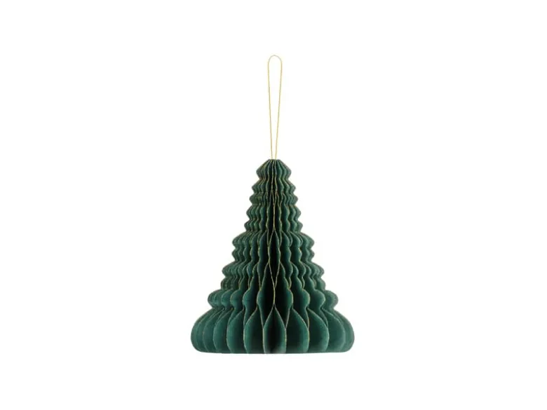Grønt Juletræ Ornament, 15 cm