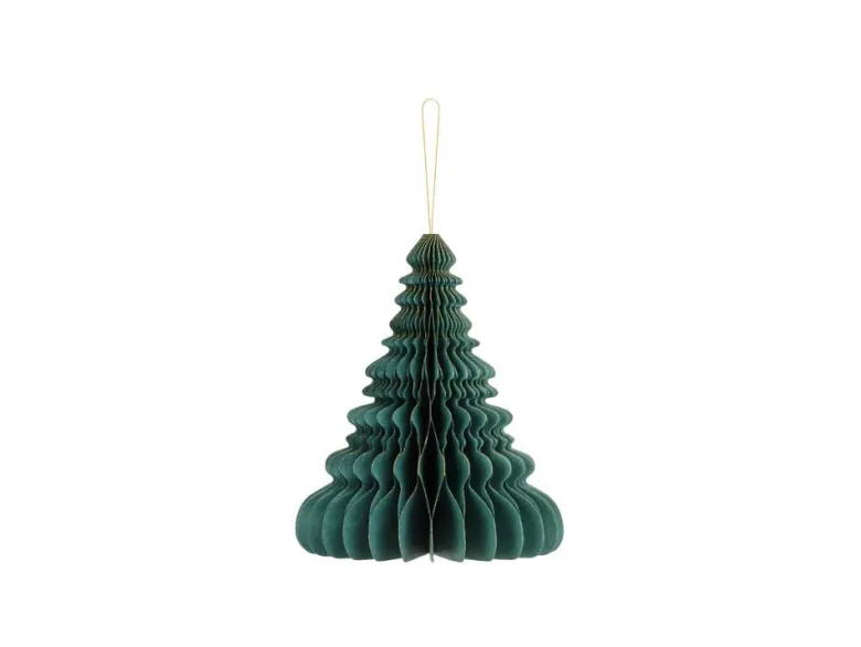 Grønt Juletræ Ornament, 24 cm