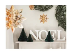 Grønt Juletræ Ornament, 24 cm