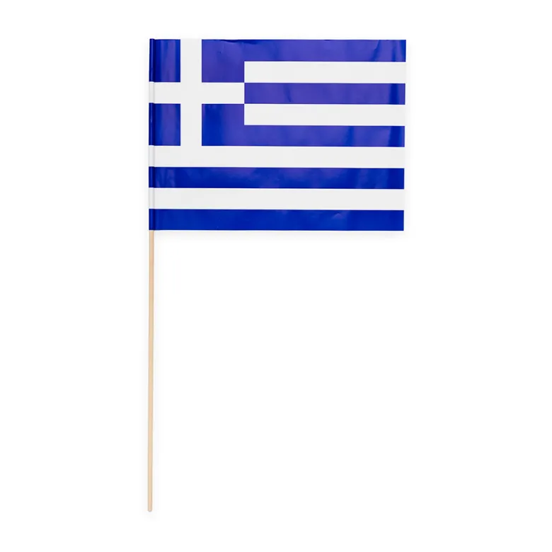 Græske Papirflag, 10 stk.