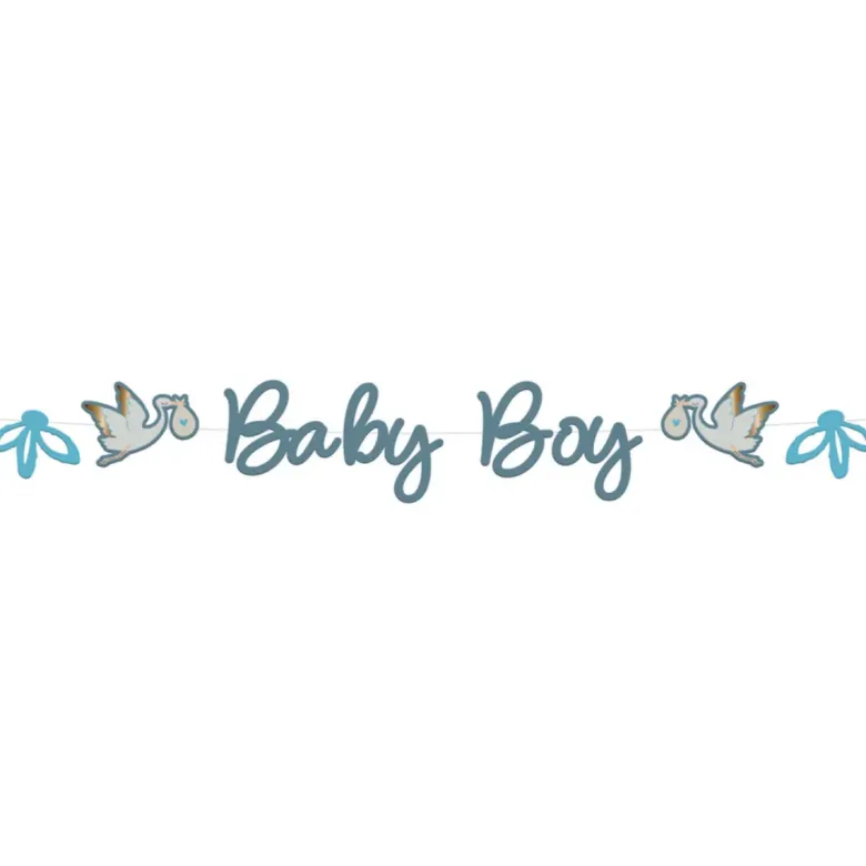 Guirlande - Blooming Baby Boy