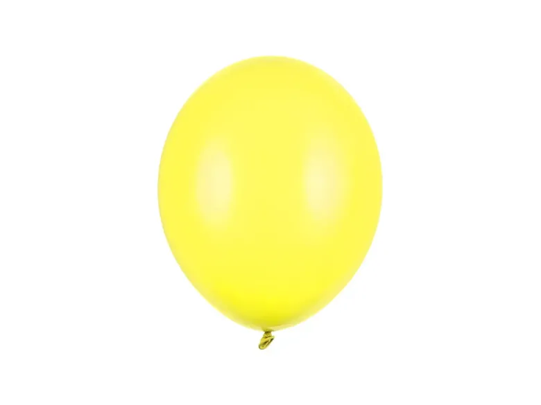Gul Ballon, 23 cm