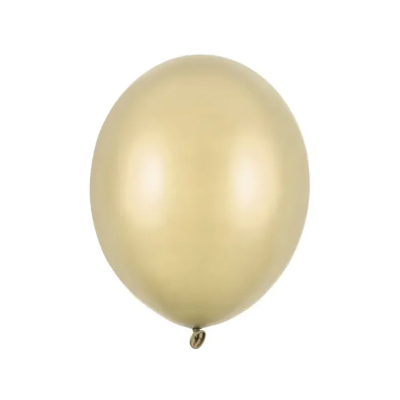 Guld Ballon Metallisk "Cold Gold", 30 cm