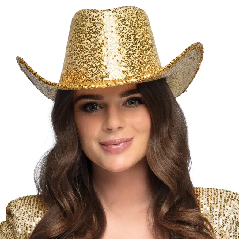 Guld Cowboy hat