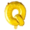 Guld Folie Bogstav "Q"