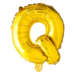 Guld Folie Bogstav "Q"