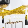 Guld Frynse Guirlande, 18.5 cm x 4 meter