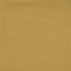 Guld Kaffeservietter, 25 stk.