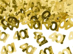 Guld Konfetti, Tal 40, 15G