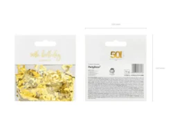 Guld Konfetti, Tal 50, 15G