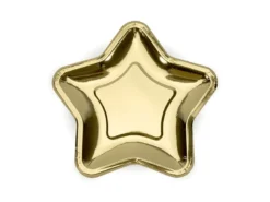 Guld Stjerne Paptallerkner