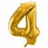 Guld Tal Ballon 86 cm - 4
