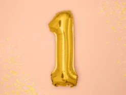 Guld Tal Ballon 35 cm - 1