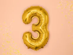 Guld Tal Ballon 35 cm - 3