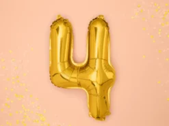 Guld Tal Ballon 35 cm - 4