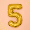 Guld Tal Ballon 35 cm - 5