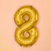 Guld Tal Ballon 35 cm - 8