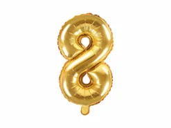 Guld Tal Ballon 35 cm - 8