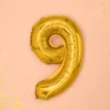 Guld Tal Ballon 35 cm - 9