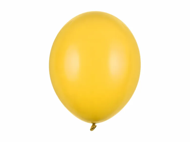 Gule Balloner "Honey Yellow" 30 cm, 10 stk.