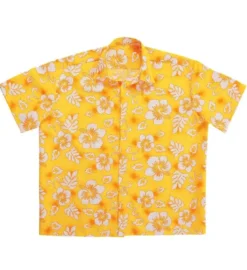 Gul Hawaii Skjorte
