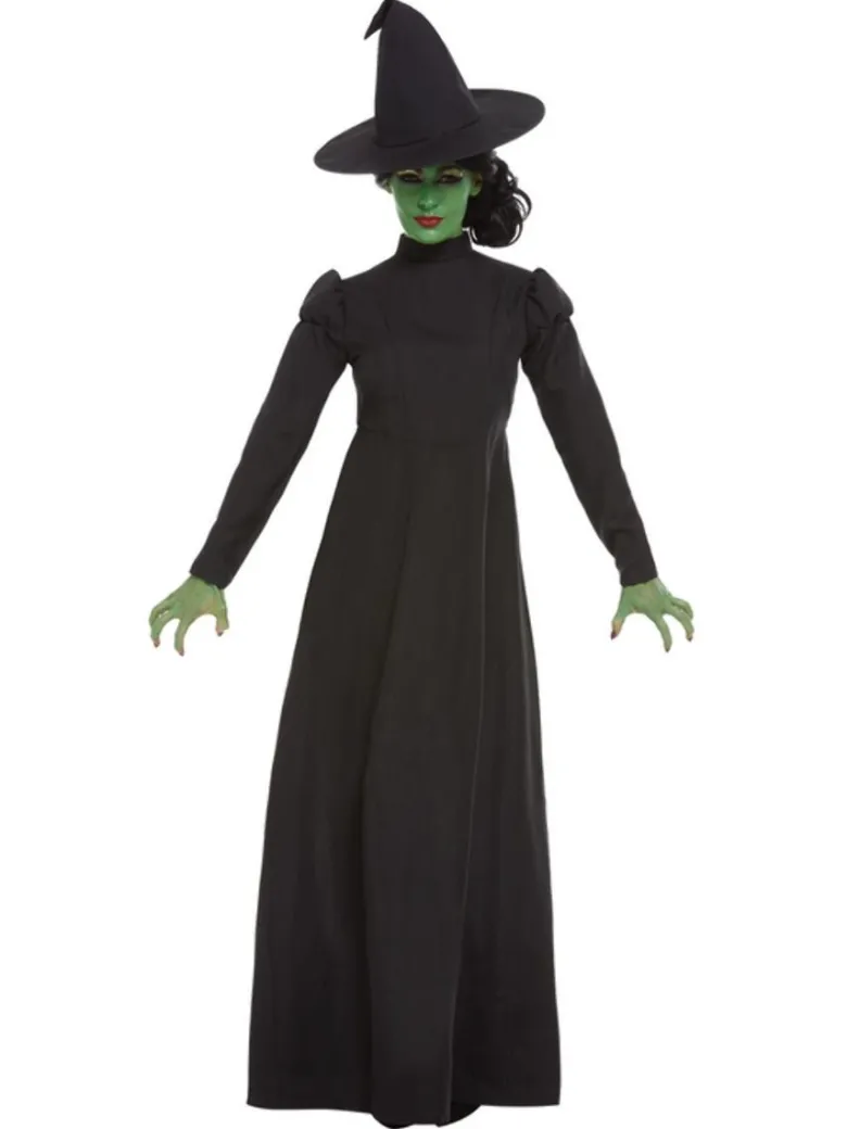 Gulvlang Klassisk Heksekjole, Wicked Witch