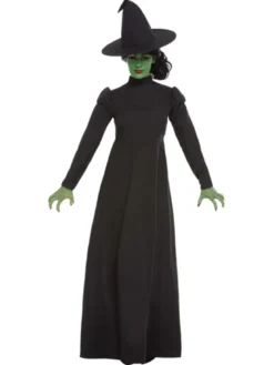 Gulvlang Klassisk Heksekjole, Wicked Witch