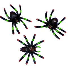 Halloween pynt: Giftige edderkopper