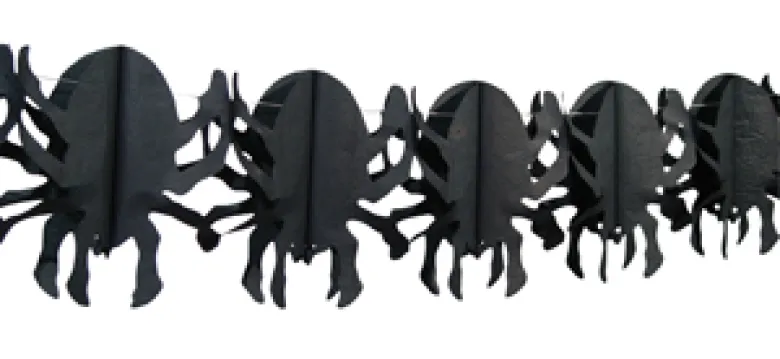Halloween pynt: Halloween guirlander Edderkopper