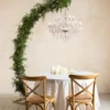 Halvbue Backdrop Stativ i Guld - 135x230 cm