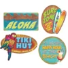 Hawaii Pynt - Luau Cutouts, 4 stk.