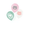 Hello Pets Pastel Latex Balloner 9'', 6 stk.