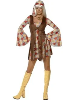 Hippie kostume: Groovy 60'er Babe