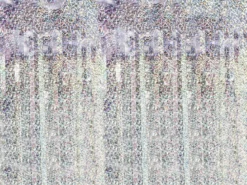Holografisk Glimmerforhæng - 100 x 200 cm