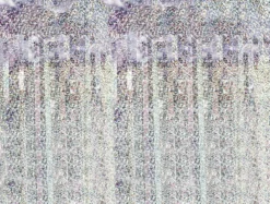 Holografisk Sølv Glimmerforhæng Folie 90x250cm