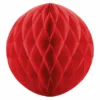Honeycomb Rød, 30 cm