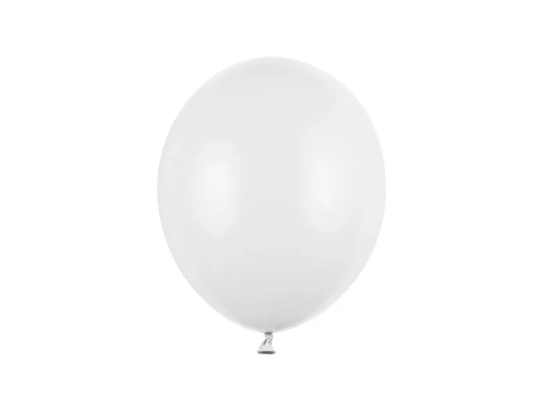 Hvid Ballon, 23 cm
