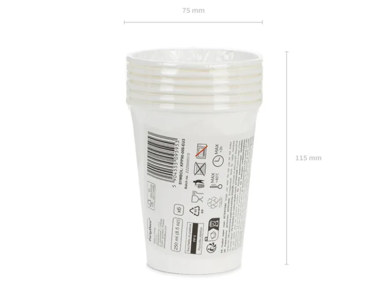Hvide Papkrus - 250 ml