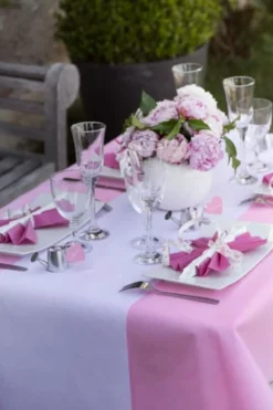 Hvid Filt Bordløber, 30 cm x 10 meter
