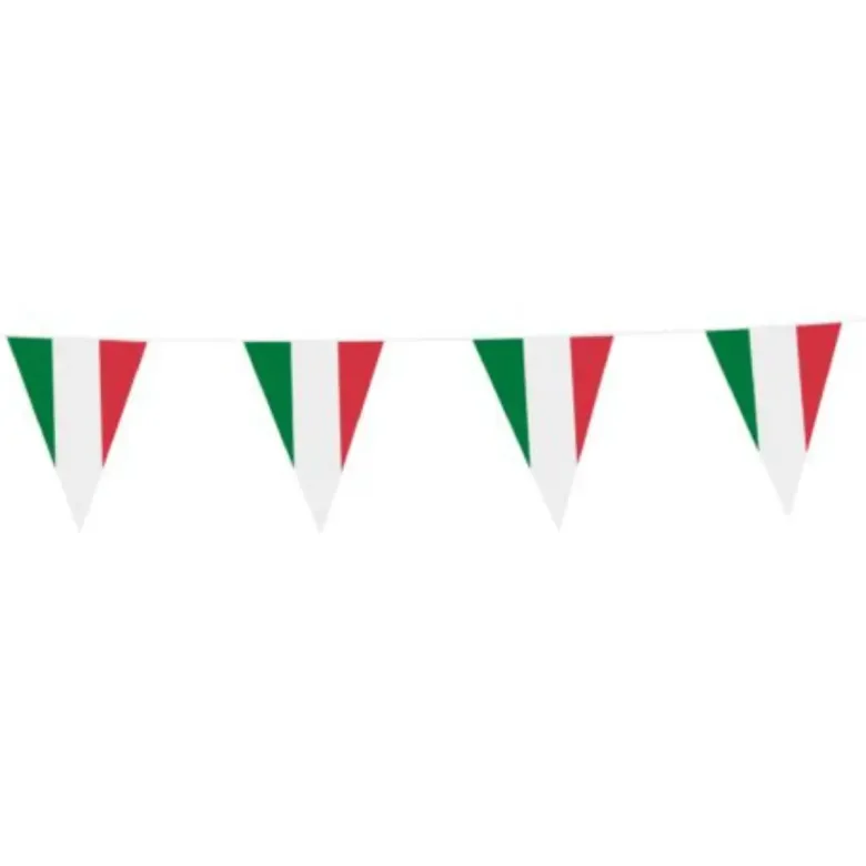 Italiensk Flagguirlande, 10 meter