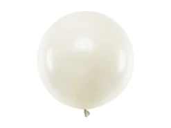 Jumbo Ballon - Cremefarvet, 60 cm