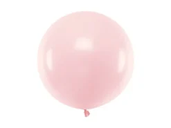 Jumbo Ballon - Pastel Baby Lyserød, 60 cm