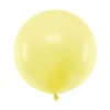 Jumbo Ballon - Pastel Gul, 60cm