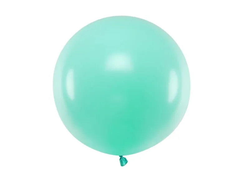 Jumbo Ballon - Pastel Mintgrøn, 60cm