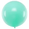 Jumbo Ballon - Pastel Mintgrøn, 1 meter