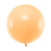 Jumbo Ballon - Pastel Peach Farvet, 60cm
