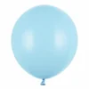 Jumbo Latexballon 43 cm, Lyseblå
