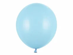 Jumbo Latexballon 43 cm, Lyseblå